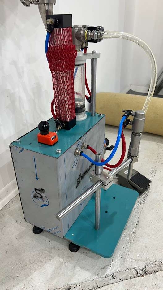 10-150ml Dikey Tekli Mini Masaüstü Sıvı Dolum Makinası - Görsel 3