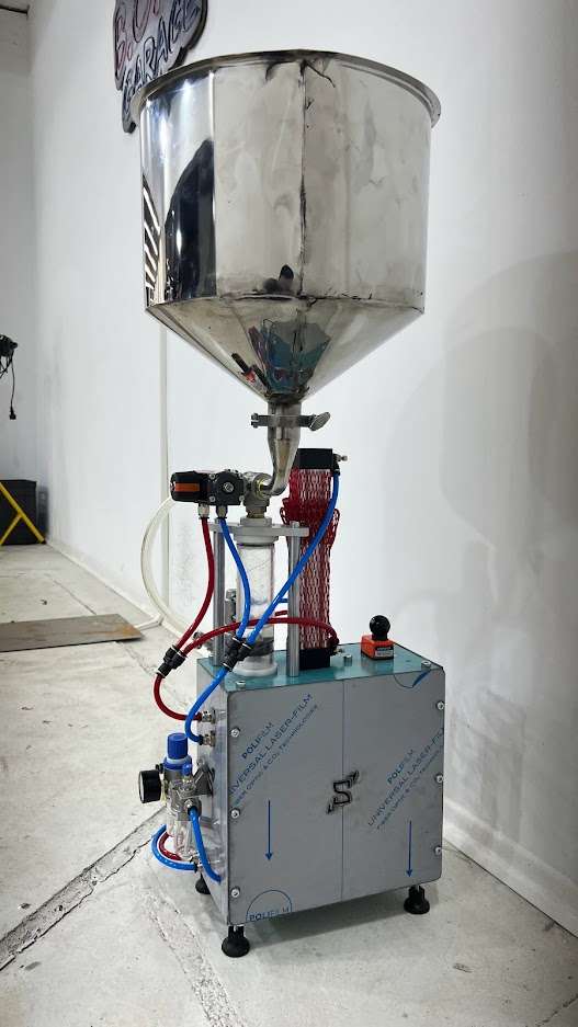 10-150ml Dikey Tekli Mini Masaüstü Sıvı Dolum Makinası - Görsel 9